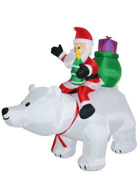 Новогодний медведь декорация