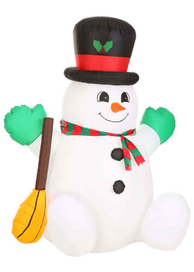 Декорация Снеговик надувной