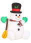 Декорация Снеговик надувной, HC5010