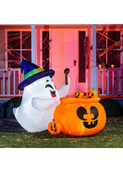 Надувний Привид Хеллоуїн Декорація