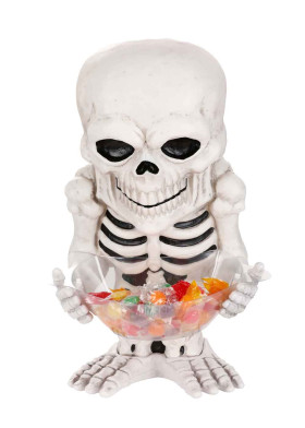 Держатель для конфет скелет