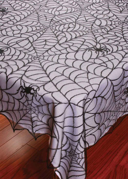 Декоративна скатертина-павутинка