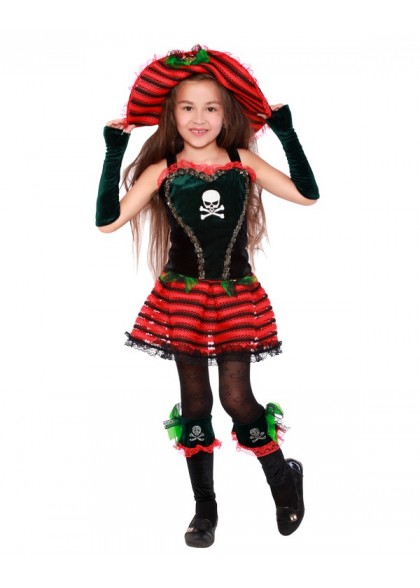 Піратський костюм для дівчинки
