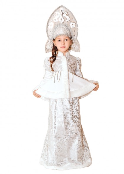 Новорічний костюм Снігуроньки для дівчинки