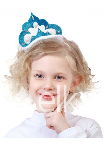 Обруч Снігуроньки дитячий