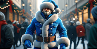 Історія Руслана, професійного Діда Мороза в Королівському костюмі