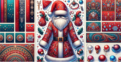 Виробництво костюма Діда Мороза Великий