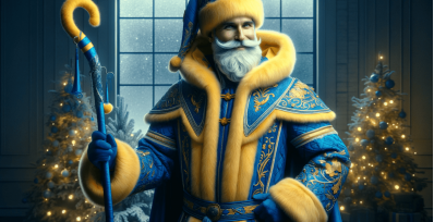 Як робиться костюм Діда Мороза Національний