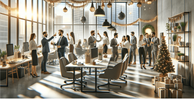 Як весело привітати колег з Новим роком