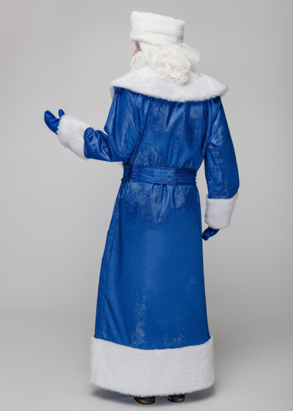 Костюм Деда Мороза Михайловский синий