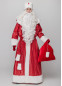 Костюм Деда Мороза Владимирский красный, 4108, размеры M, L, XL, 2XL