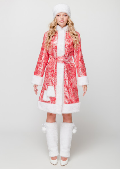 Костюм Снігуроньки Аврора червона