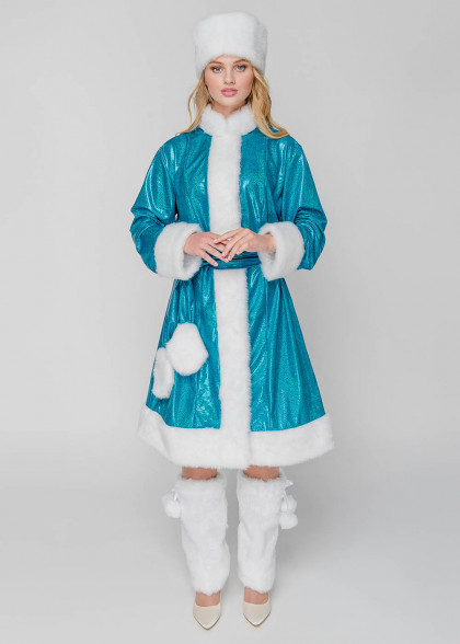 Костюм Снігуроньки Бель блакитна