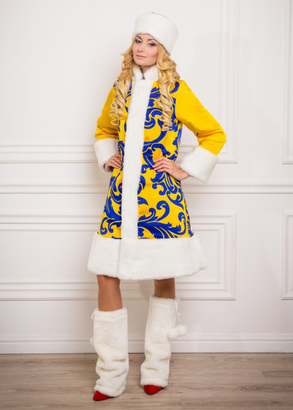 Костюм Деда Мороза и Снегурочки Национальный