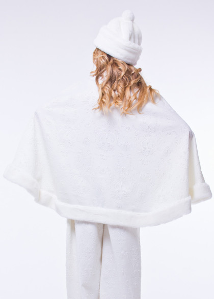 Костюм Снегурочки Пончо